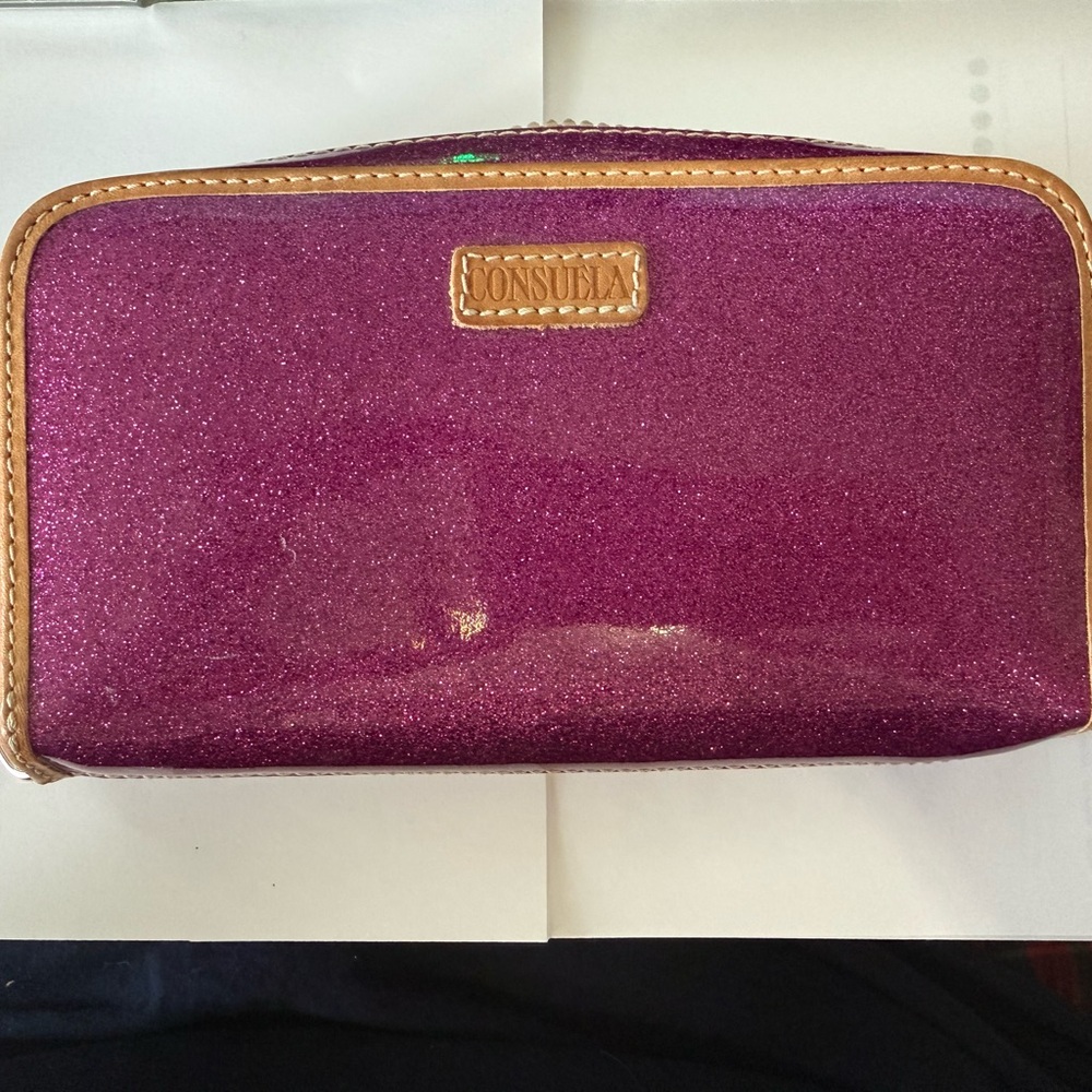 Consuela Glittery Pink Wallet